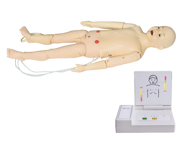 高级儿童综合急救训练模拟人（ACLS高级生命支持、嵌入式系统A）